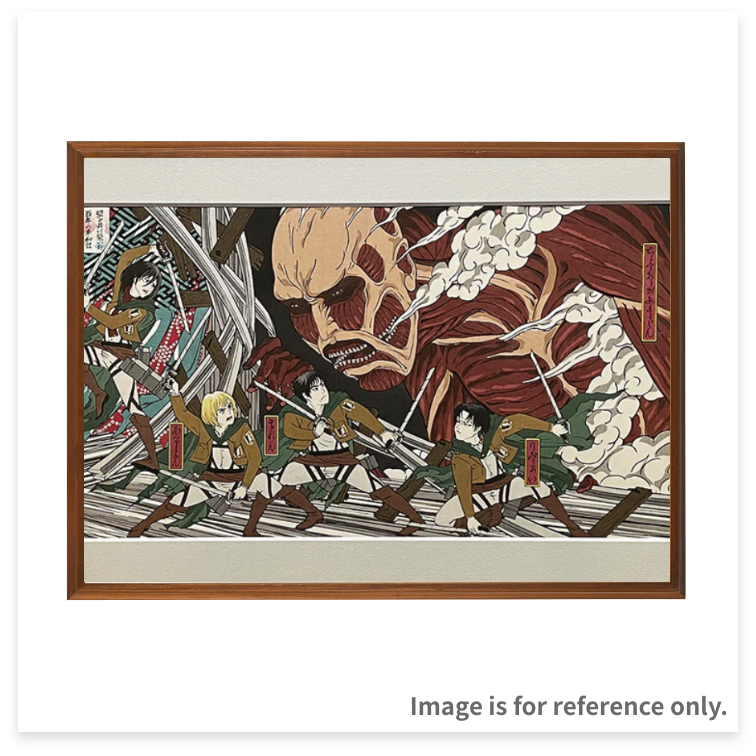 Ukiyo-e Woodblock Prints  Attack on Titan, and others