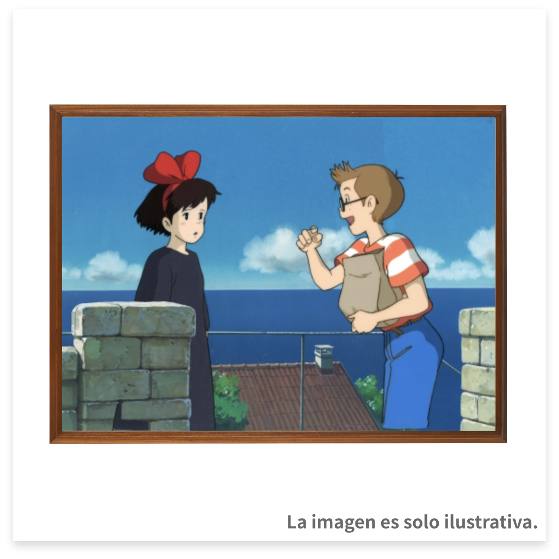 Cels (Obras de Studio Ghibli)  Kiki: Entregas a domicilio / El viaje de Chihiro / Porco Rosso / Mi vecino Totoro / La princesa Mononoke / y muchos más
